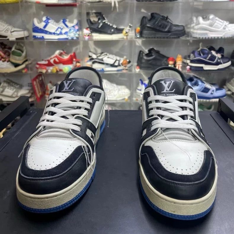 Louis Vuitton Louis Vuitton Low-Top Trainer Sneakers Size US 6.5 / EU 39-40 - 5 Thumbnail