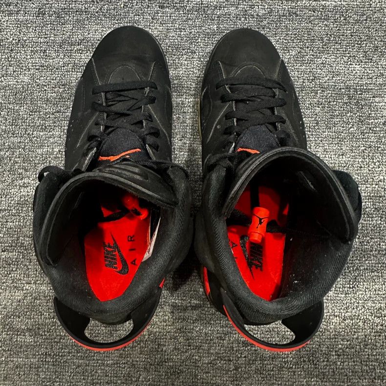 Nike Air Jordan 6 Infrared Sneakers Size 42.5 Size US 10.5 / EU 43-44 - 4 Thumbnail