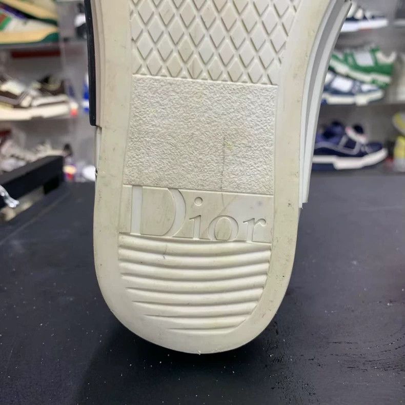 Dior DIOR B23 High Top Canvas Sneakers for Men Size US 8 / EU 41 - 7 Thumbnail