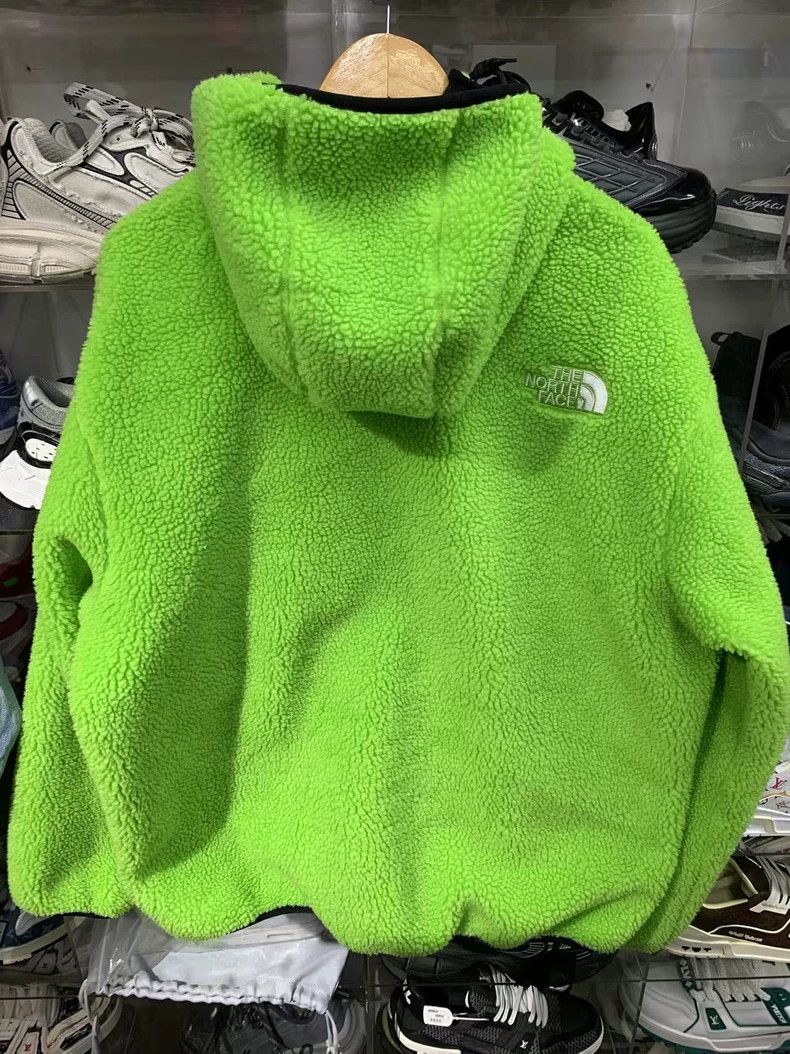 Supreme Supreme The North Face Green Fleece Jacket Size US XL / EU 56 / 4 - 2 Thumbnail