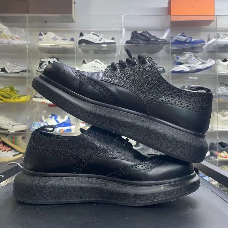 Alexander McQueen Alexander McQueen Men's Casual Black Shoes Size US 10 / EU 43 - 4 Thumbnail