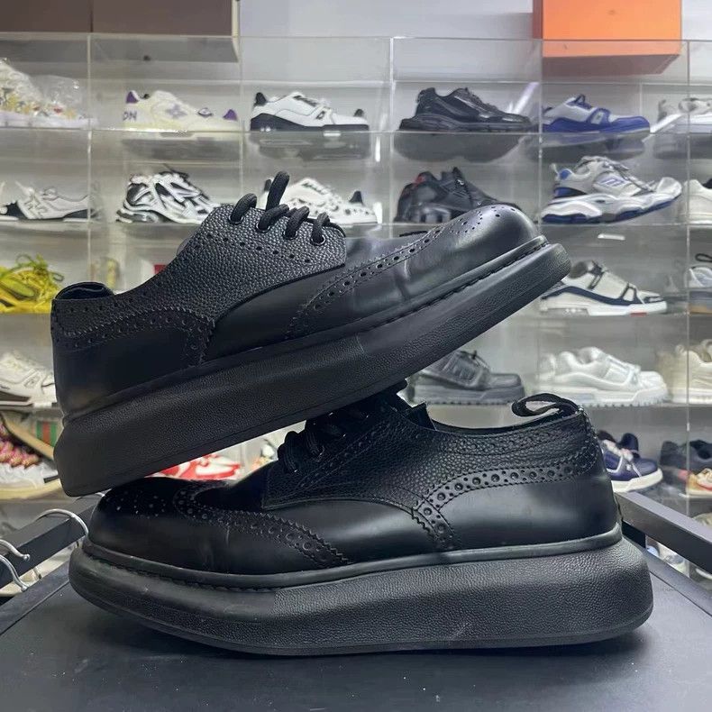 Alexander McQueen Alexander McQueen Men's Casual Black Shoes Size US 10 / EU 43 - 5 Thumbnail