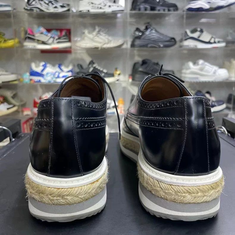 Prada PRADA Black Platform Shoes Size 44/10 Size US 10 / EU 43 - 2 Thumbnail