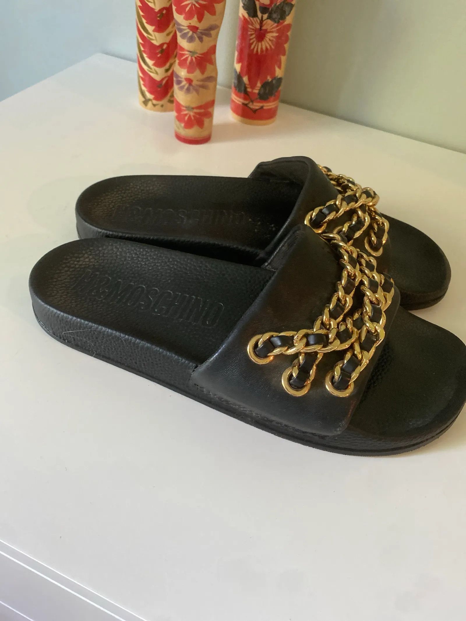 Moschino HMxMoschino Sandals Size US 8 / IT 38 - 2 Thumbnail
