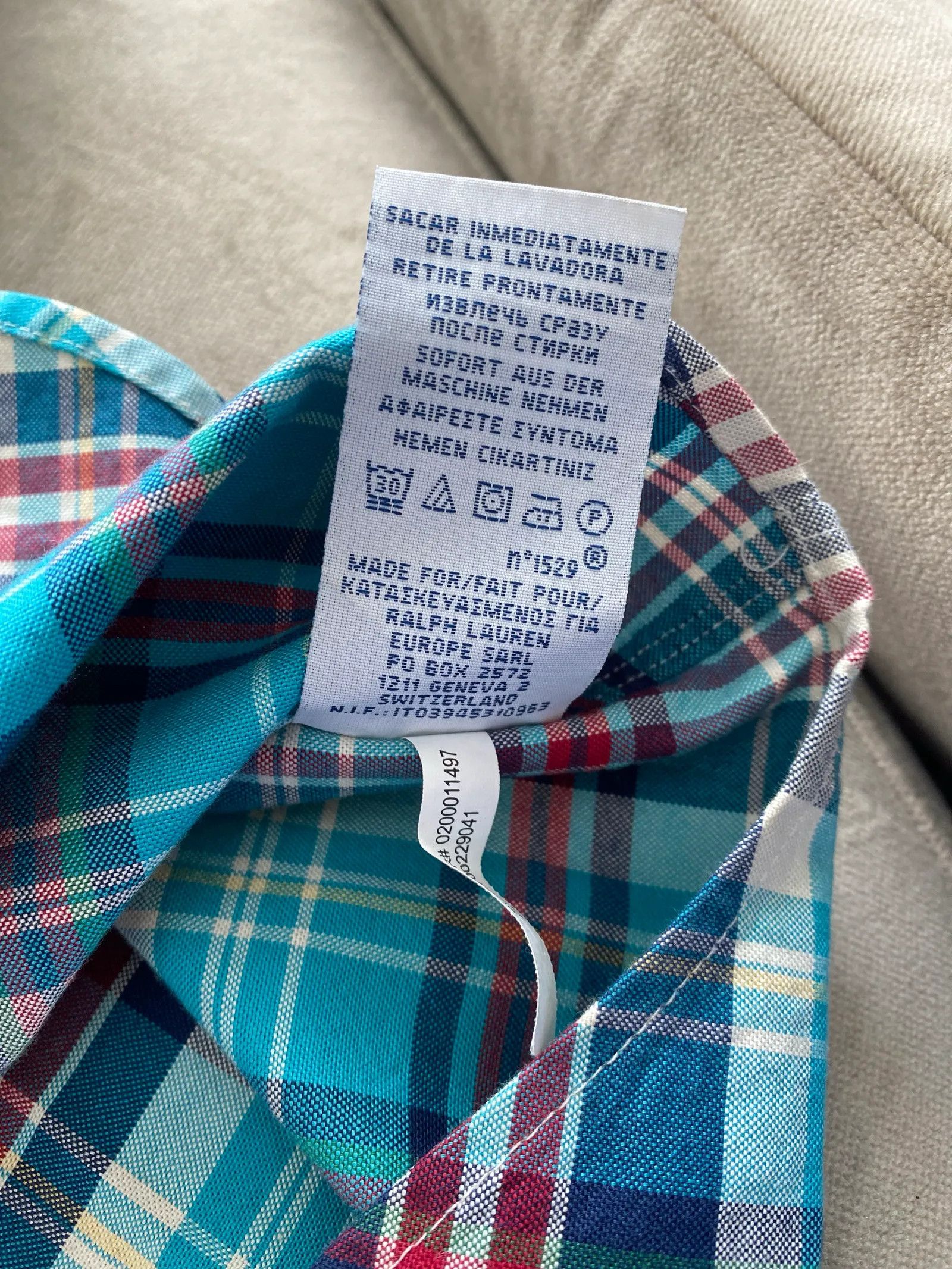 Ralph Lauren Ralph Lauren Shirt Size US S / EU 44-46 / 1 - 3 Thumbnail