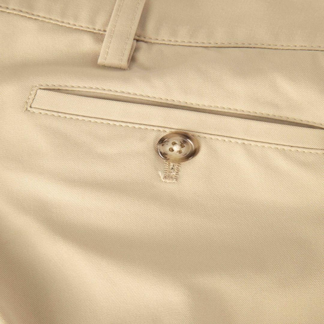 Prada Beige Slim Fit Mid Rise Trousers Size 27" / US 4 / IT 40 - 3 Thumbnail