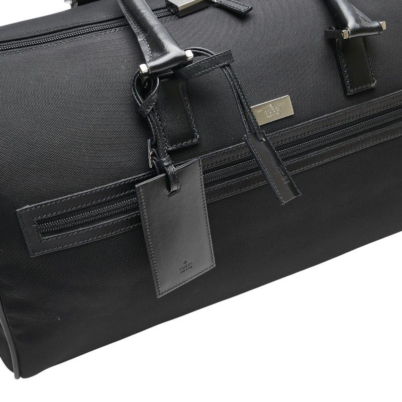 Gucci Gucci Gucci 114674 Canvas Leather 2way Boston Bag Canvas Travel Bag 114674 DUTY FREE for USA Size ONE SIZE - 16 Thumbnail