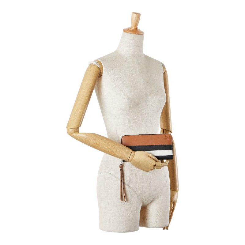 Loewe Loewe Loewe Anagram logo Leather Long Wallet Leather Long Wallet Size ONE SIZE - 14 Thumbnail