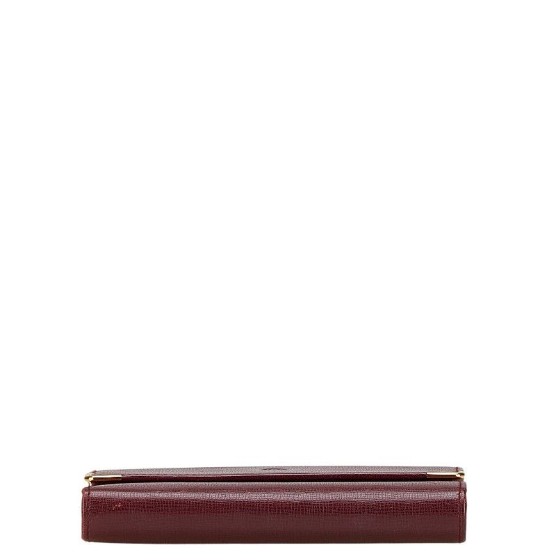 Cartier Cartier Cartier Must Line Leather Trifold Wallet Leather Short Wallet Size ONE SIZE - 3 Thumbnail