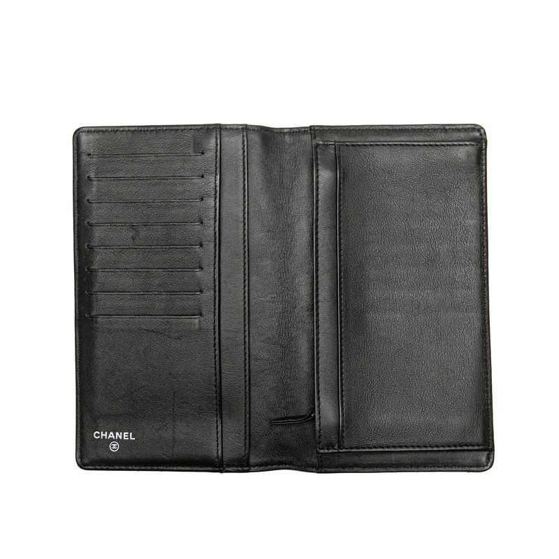 Chanel Chanel Chanel Coco Mark Matelasse Patent Leather Long Wallet Enamel Long Wallet Size ONE SIZE - 7 Thumbnail
