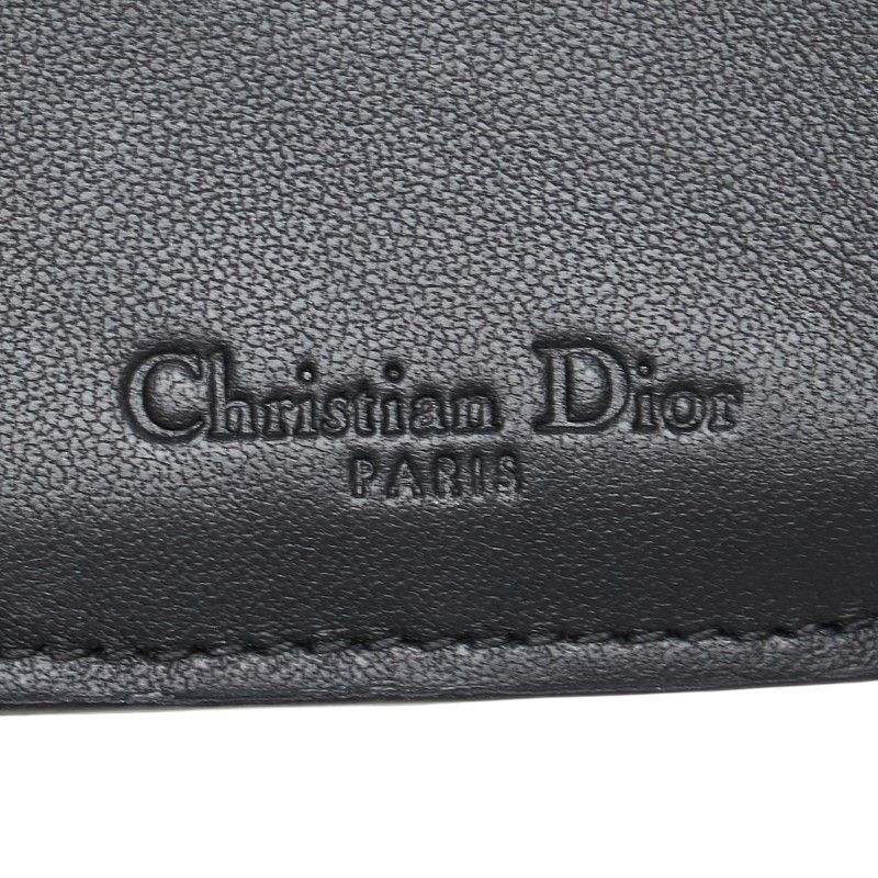 Dior Dior Dior Lady Dior Cannage Lambskin Compact Wallet Leather Short Wallet Size ONE SIZE - 11 Thumbnail