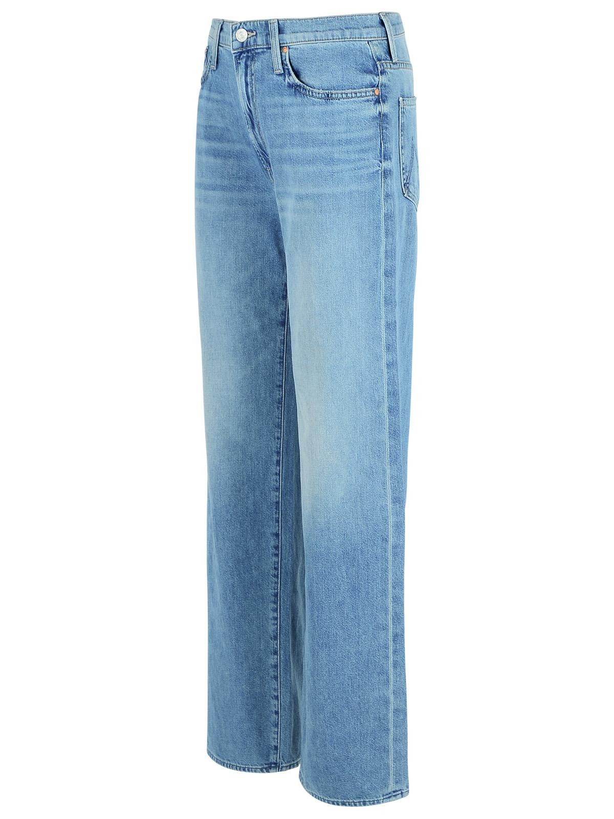 MOTHER MOTHER 'The Dodger' Light Blue Denim Jeans Size 30" / US 8 / IT 44 - 2 Thumbnail
