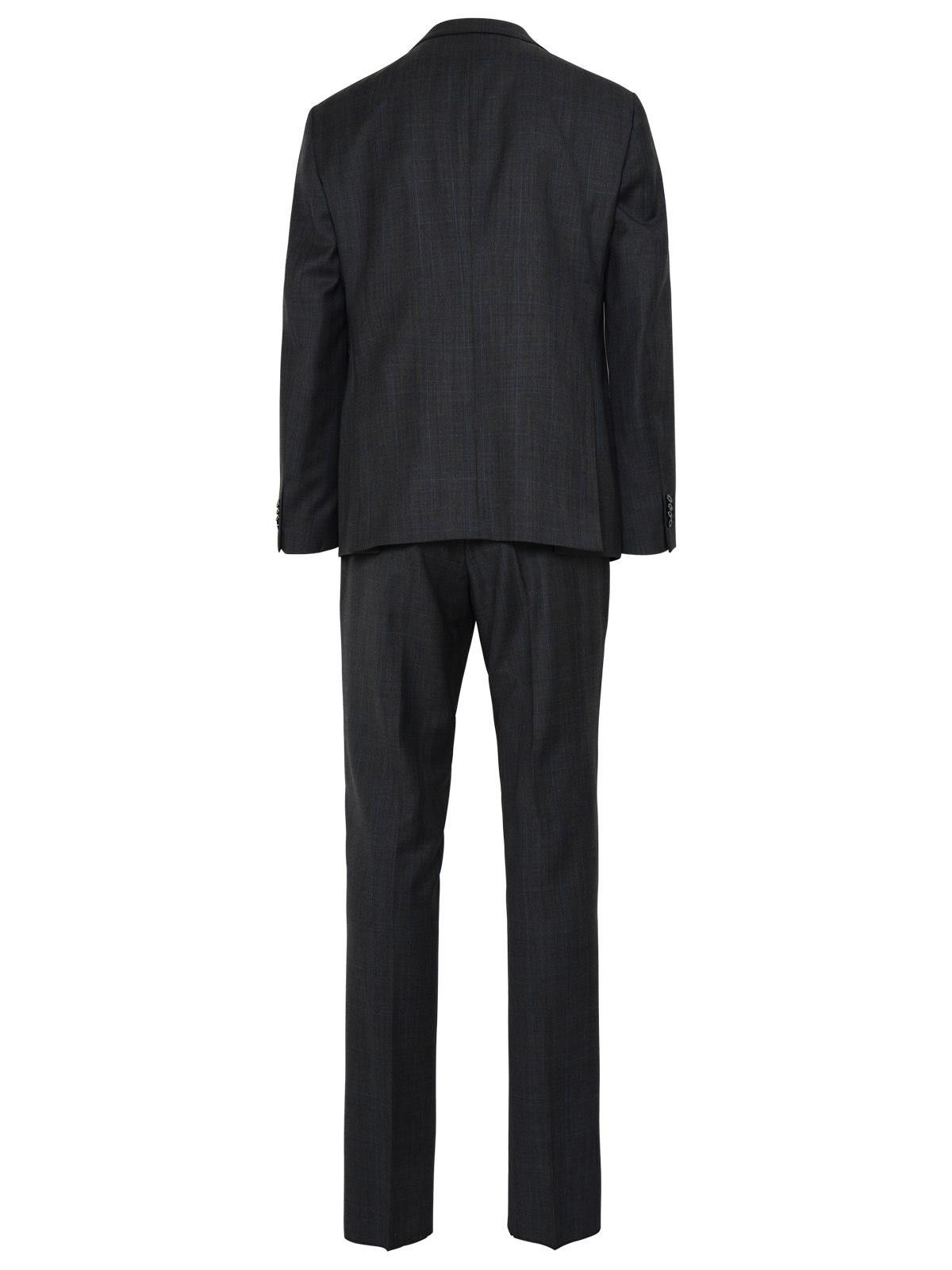 Luigi Bianchi LUIGI BIANCHI Gray Wool Suit Size US XXL / EU 58 / 5 - 3 Thumbnail