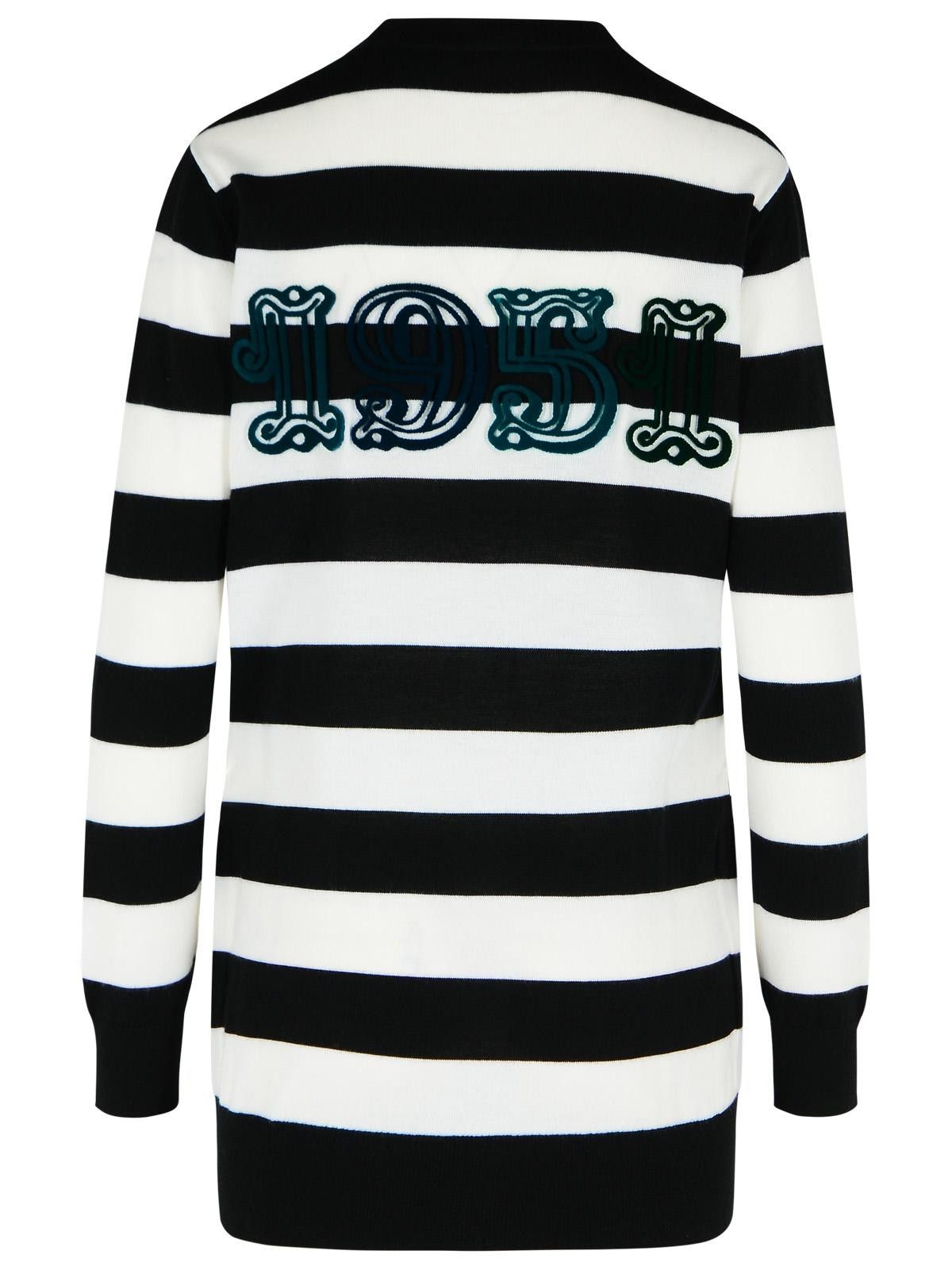 Max Mara MAX MARA 'Fiemme' Two-Tone Virgin Wool Cardigan Size XS / US 0-2 / IT 36-38 - 3 Thumbnail