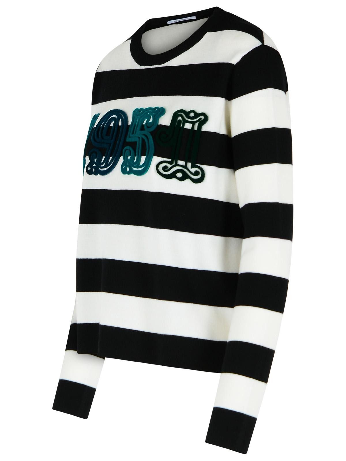 Max Mara MAX MARA 'Viterbo' Two-Tone Virgin Wool Sweater Size XS / US 0-2 / IT 36-38 - 2 Thumbnail