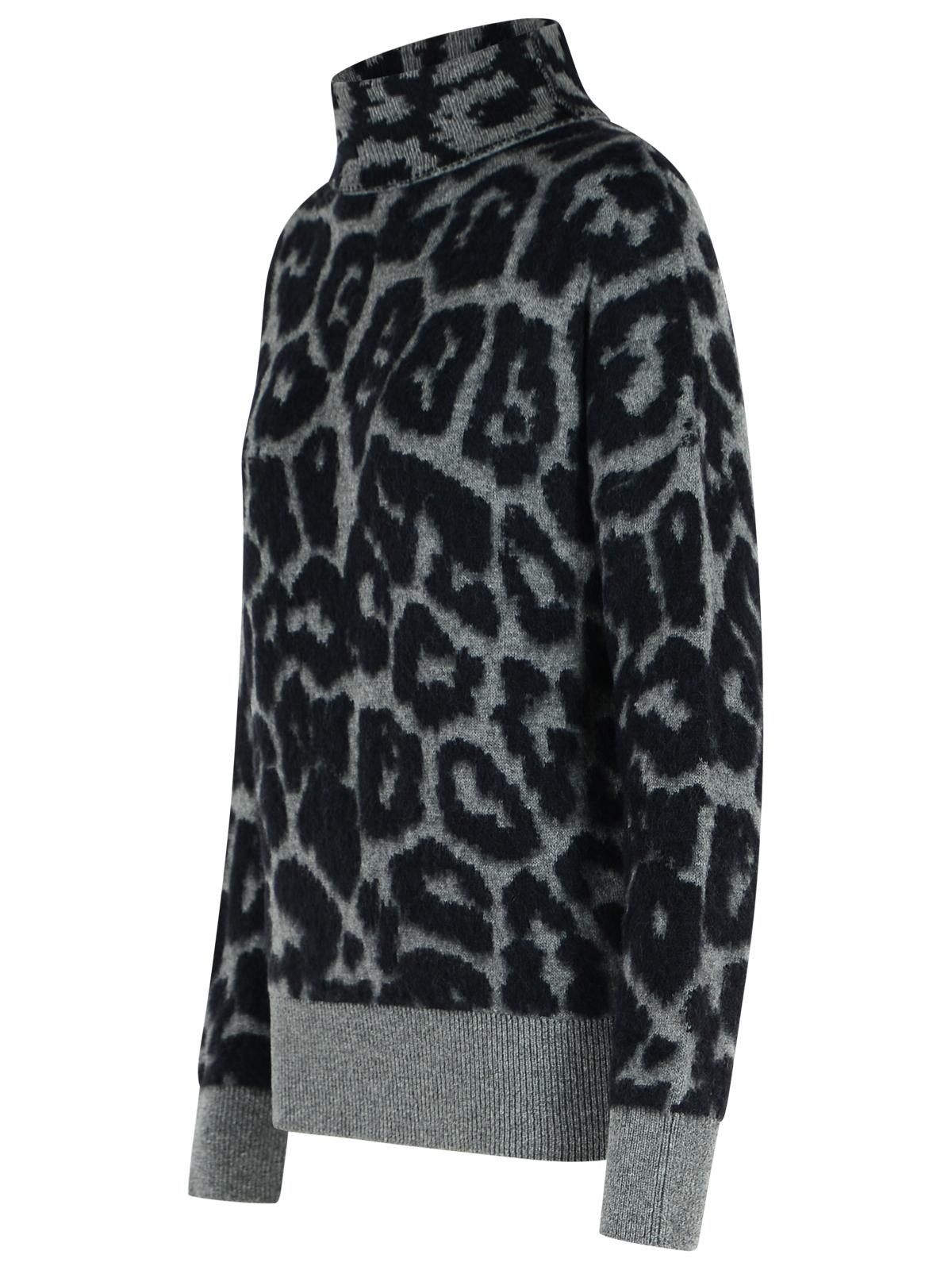 Stella McCartney STELLA McCARTNEY Grey Alpaca Blend Turtleneck Sweater Size M / US 6-8 / IT 42-44 - 2 Thumbnail