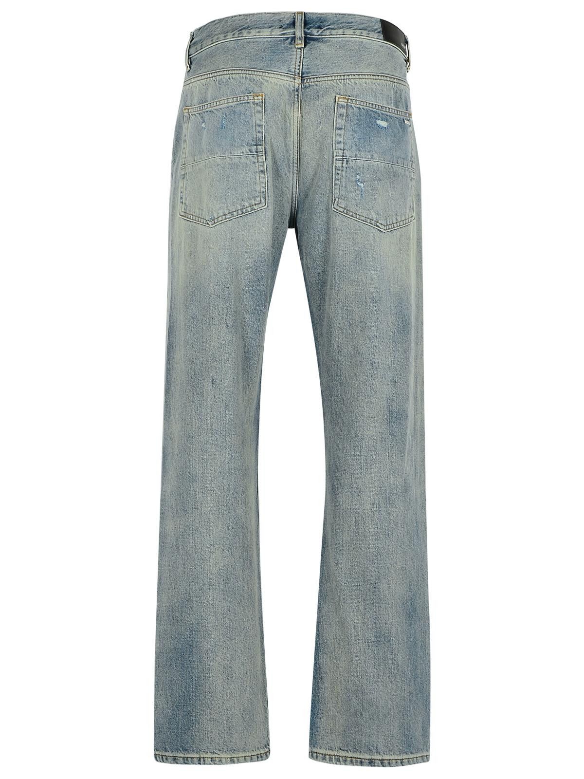 Amiri AMIRI 'Mx1' Light Blue Cotton Jeans Size US 30 / EU 46 - 3 Thumbnail