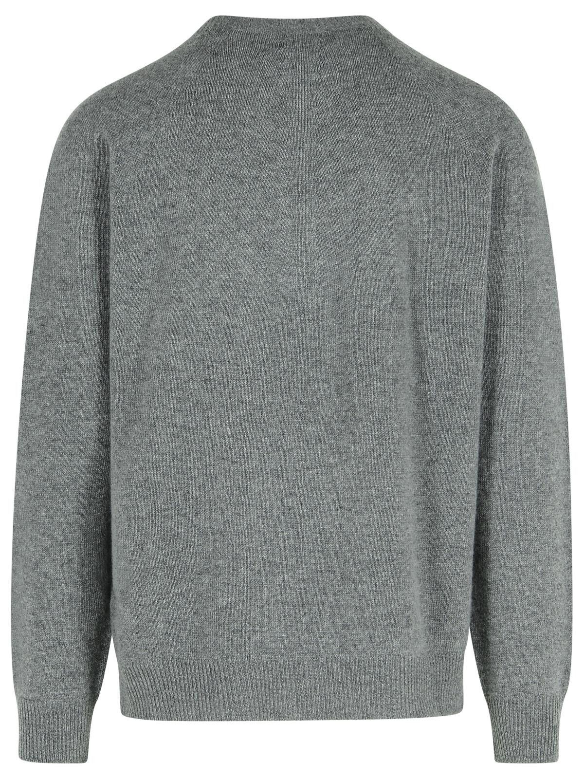 Jil Sander JIL SANDER Grey Virgin Wool Blend Sweater Size US M / EU 48-50 / 2 - 3 Thumbnail
