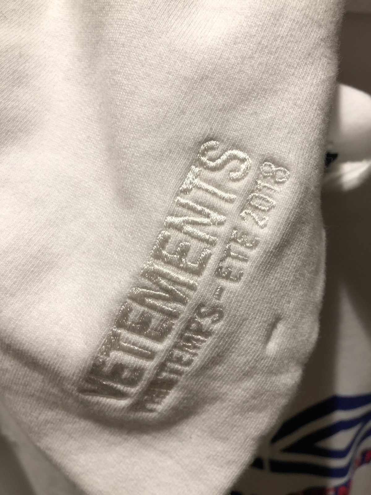 Umbro Vetements X Umbro White Hoodie