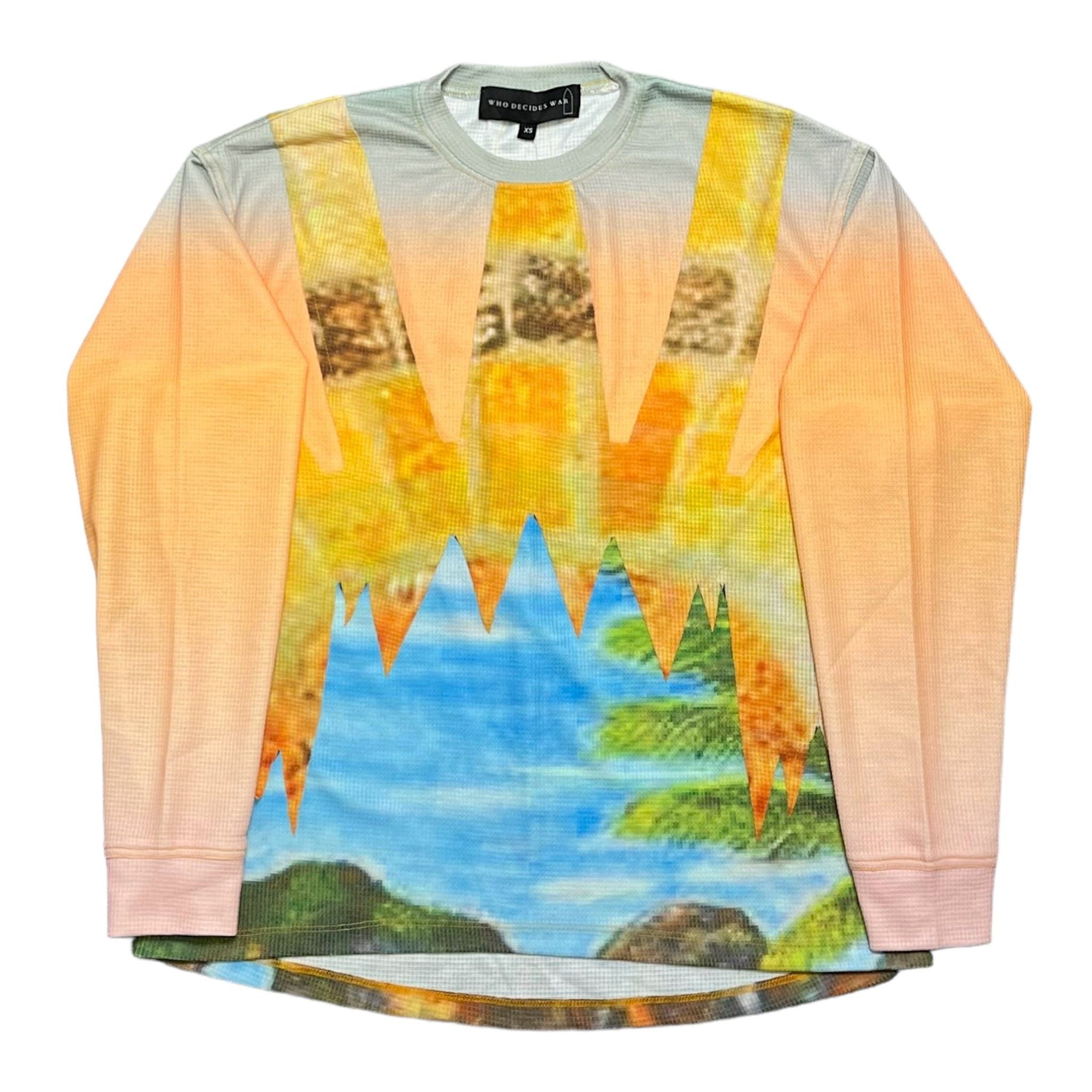 Speightstown Layered Jersey Long Sleeve Tee Shirt Multicolo