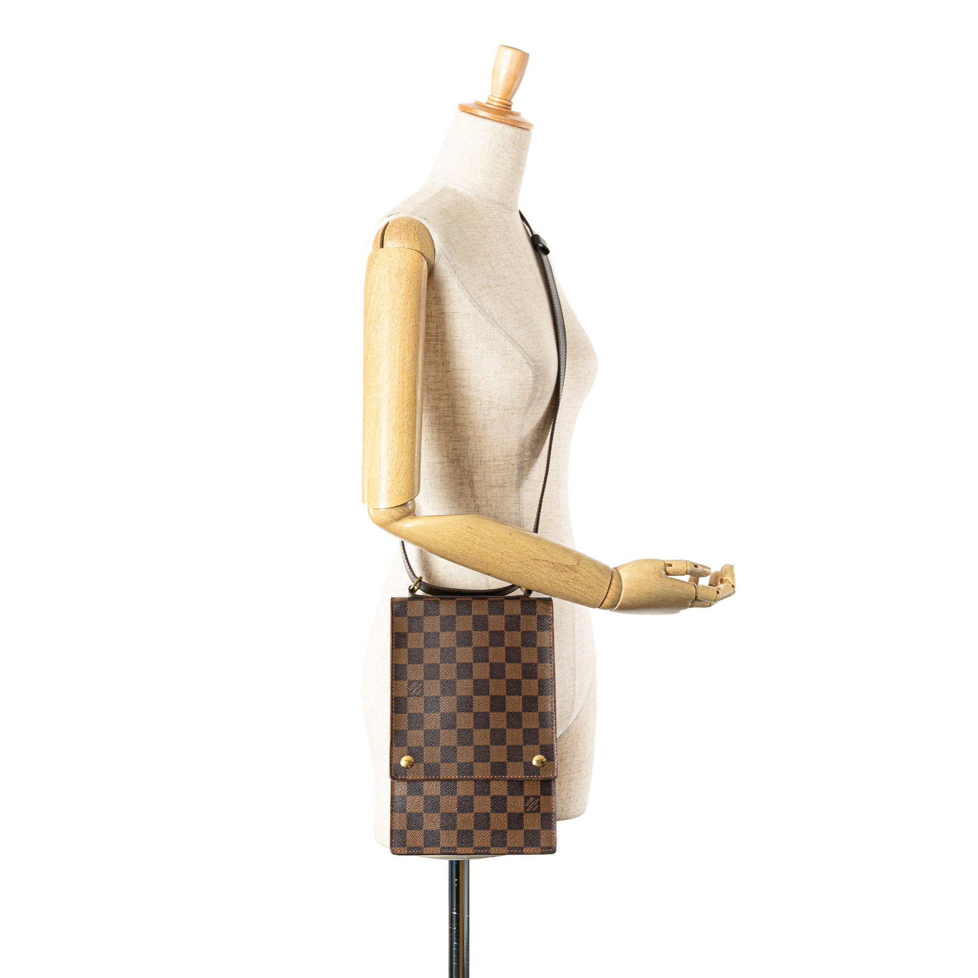 Louis Vuitton Louis Vuitton Damier Ebene Portobello Size ONE SIZE - 10 Thumbnail