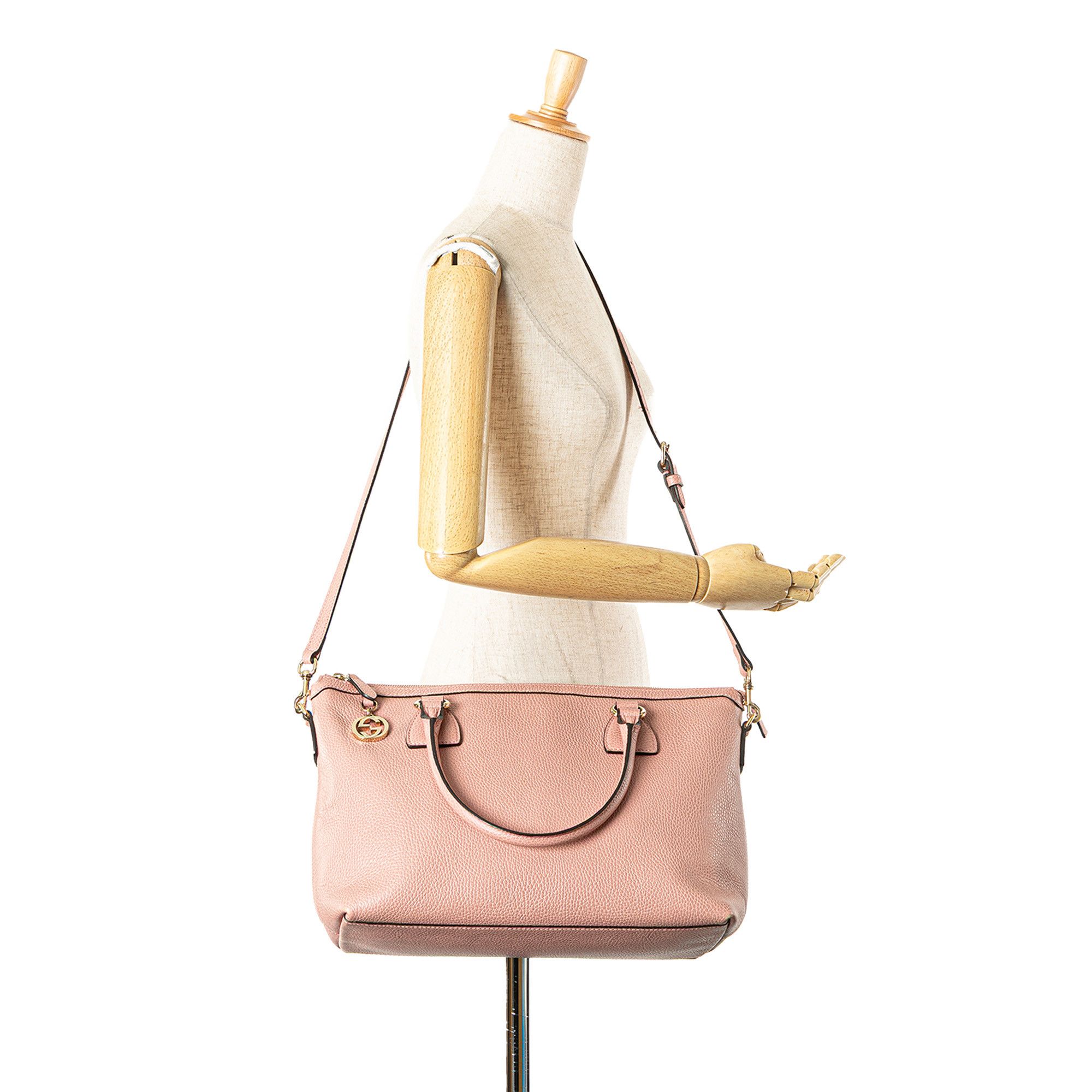 Gucci Gucci Dollar Calfskin GG Charm Satchel Size ONE SIZE - 11 Thumbnail