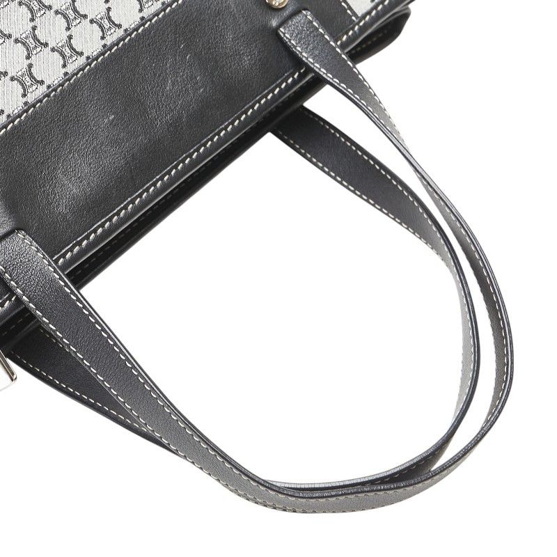 Celine Celine Celine Macadam Canvas Leather Handbag Canvas Tote Bag DUTY FREE for USA Size ONE SIZE - 4 Thumbnail