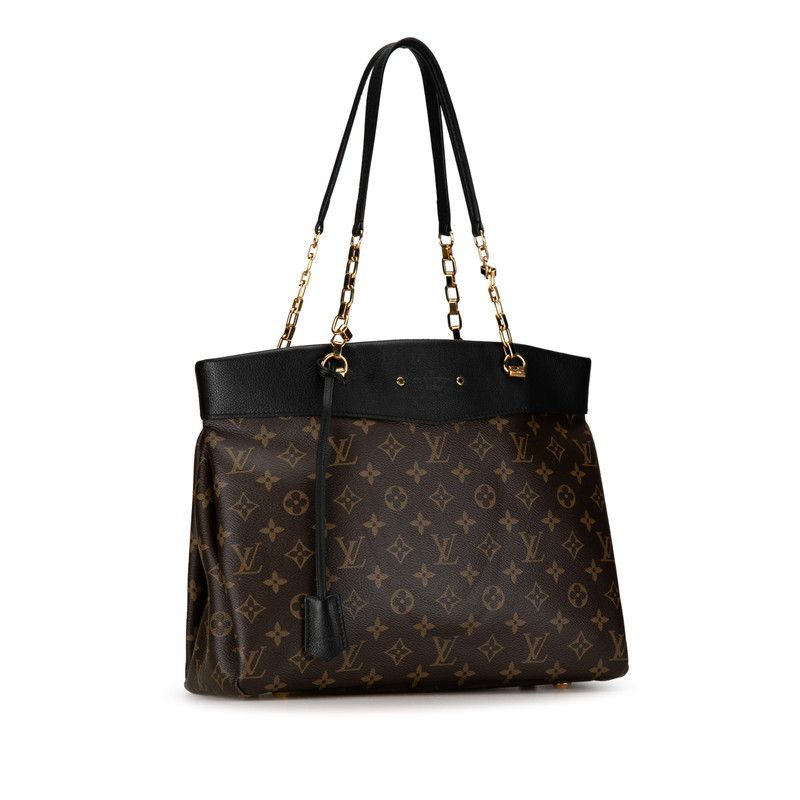 Louis Vuitton Louis Vuitton Louis Vuitton Pallas Shopper Monogram Tote Bag Canvas Tote Bag M51198 DUTY FREE for USA Size ONE SIZE - 2 Thumbnail