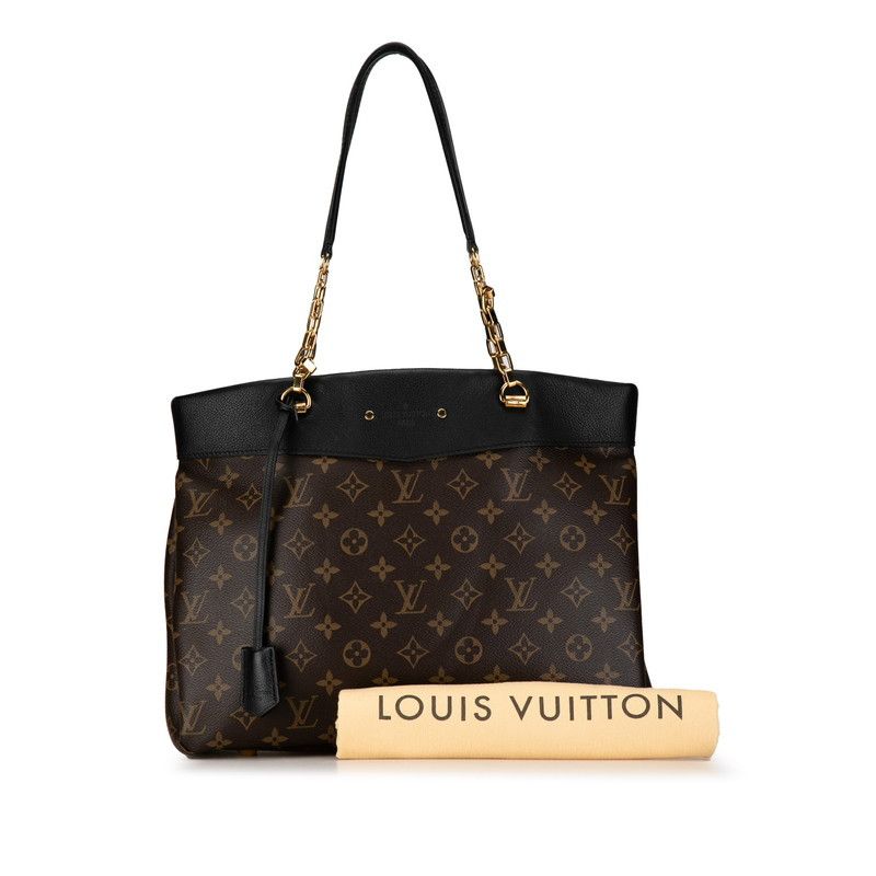 Louis Vuitton Louis Vuitton Louis Vuitton Pallas Shopper Monogram Tote Bag Canvas Tote Bag M51198 DUTY FREE for USA Size ONE SIZE - 10 Thumbnail