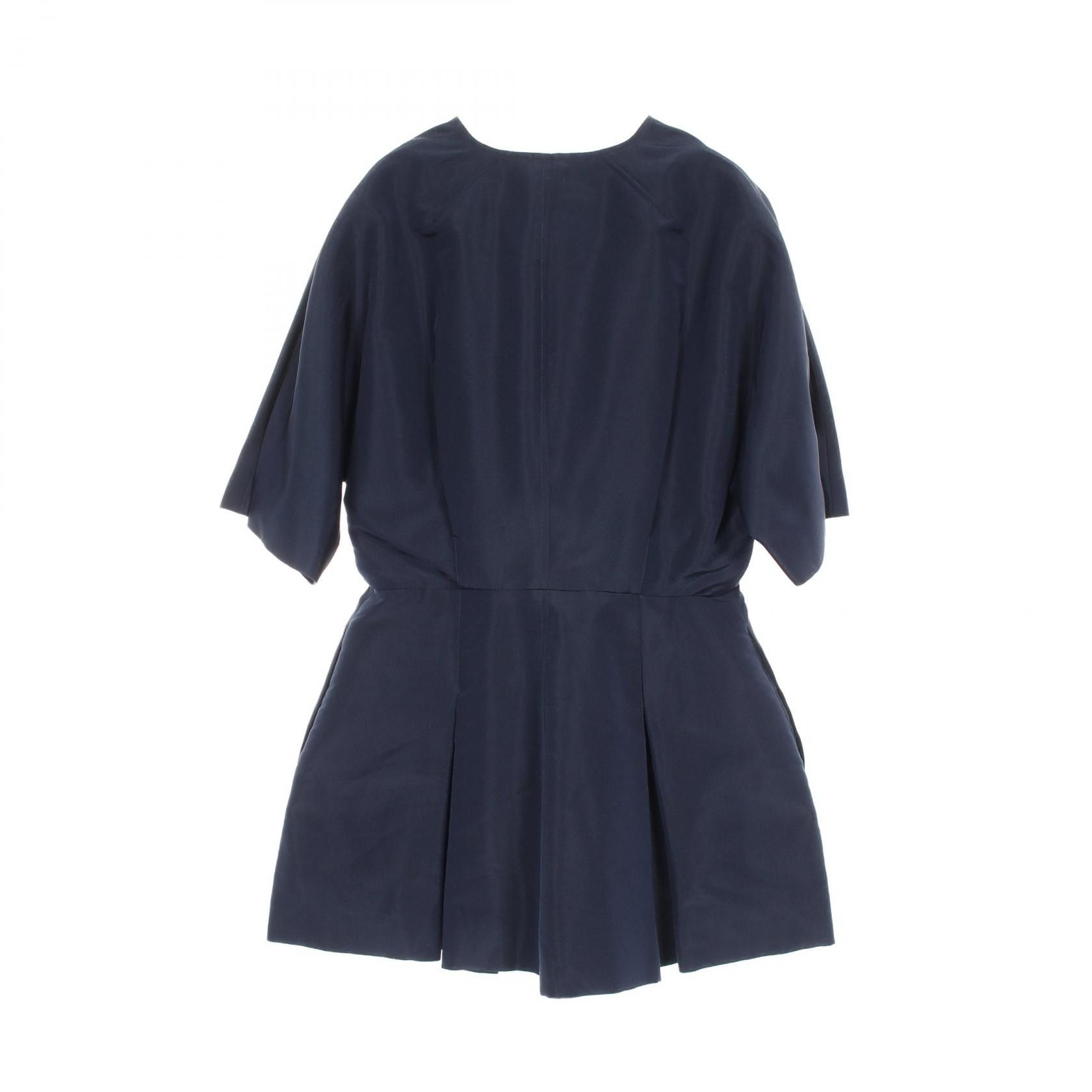Dior Dior Dior Front Zip Tunic Silk Blouse Others Tops 7C21240A1639 DUTY FREE for USA Size ONE SIZE - 2 Thumbnail