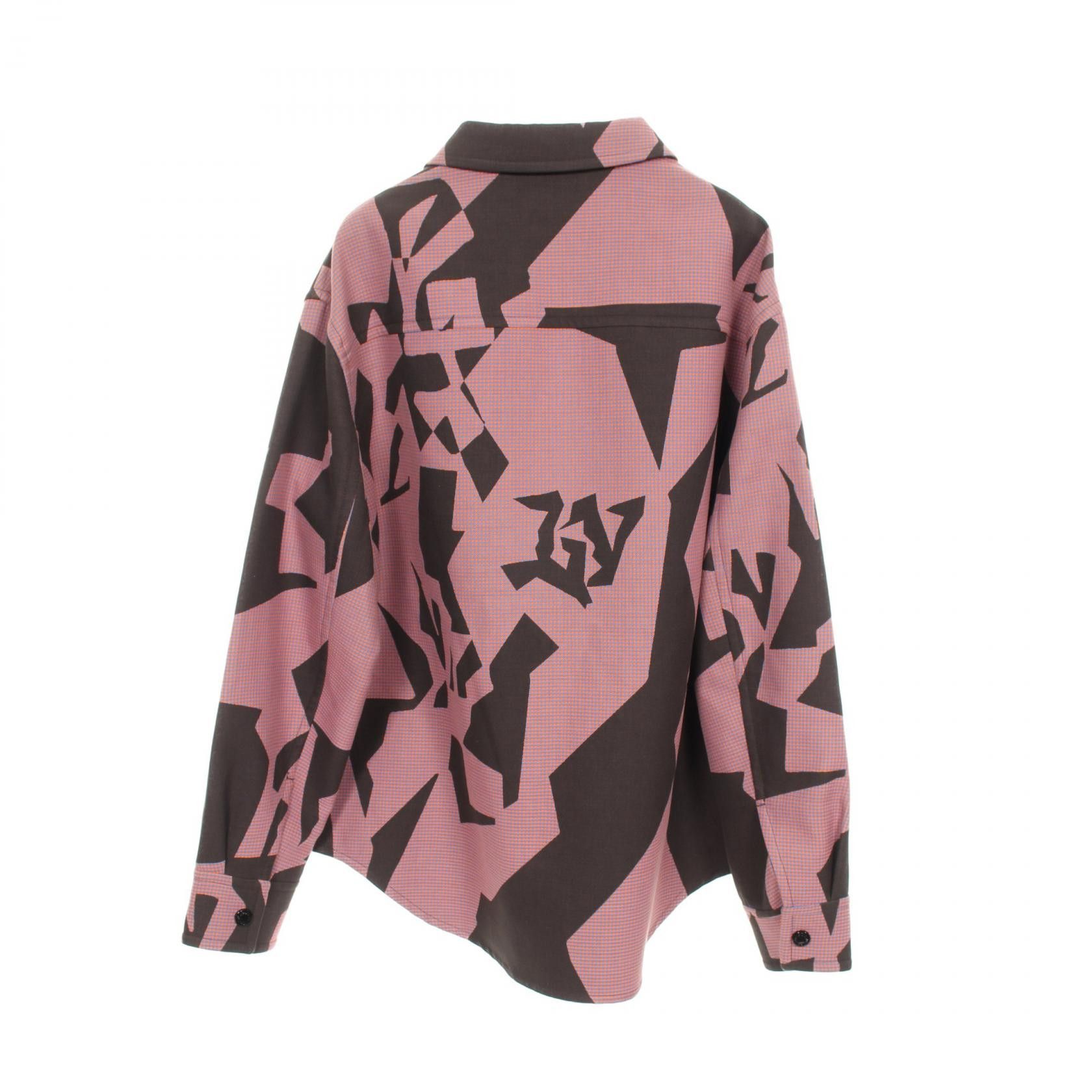 Louis Vuitton Louis Vuitton Louis Vuitton Double Face Cotton Shirt Jacket Cotton Tops RM231M TB4 HOS01W Size ONE SIZE - 2 Thumbnail
