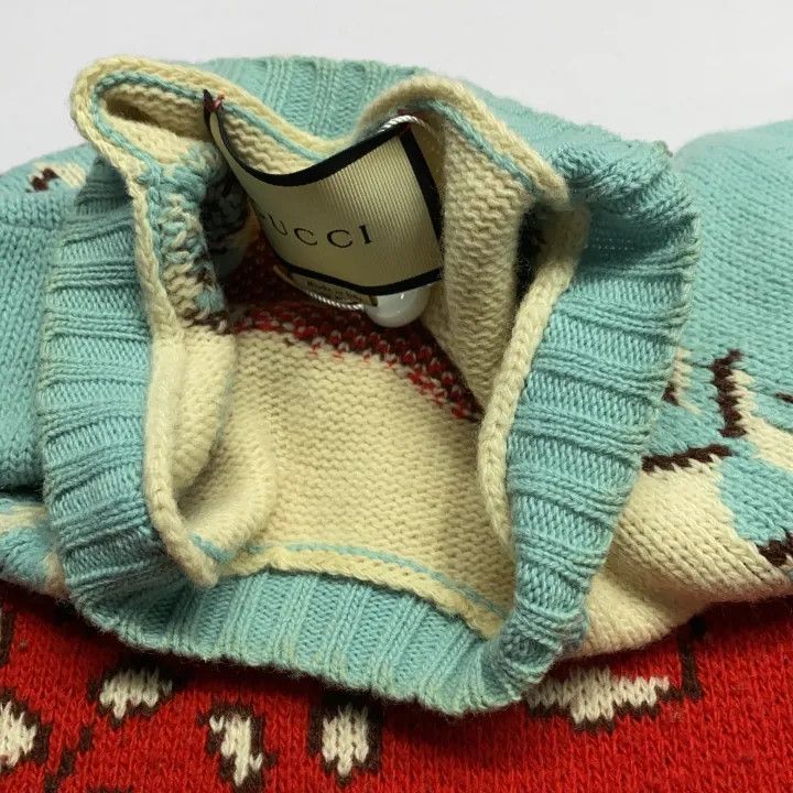 Gucci Gucci Sweater with Patterned Round Neckline Size US S / EU 44-46 / 1 - 5 Thumbnail