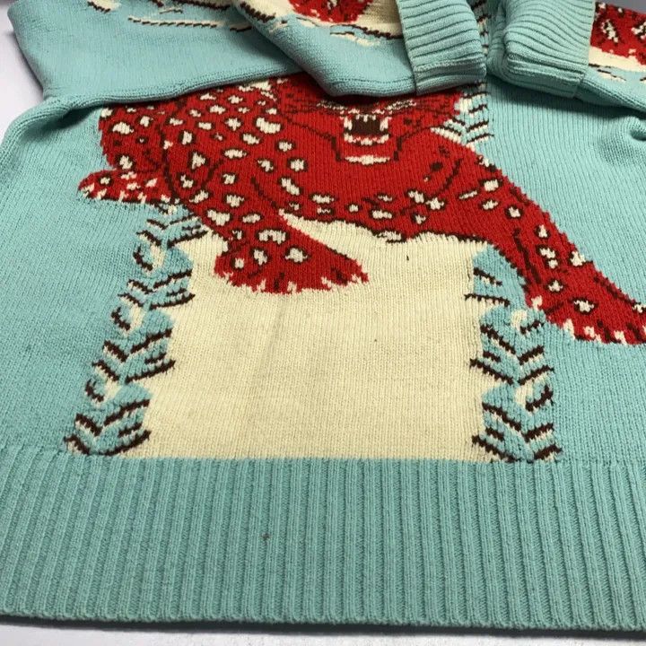 Gucci Gucci Sweater with Patterned Round Neckline Size US S / EU 44-46 / 1 - 9 Thumbnail