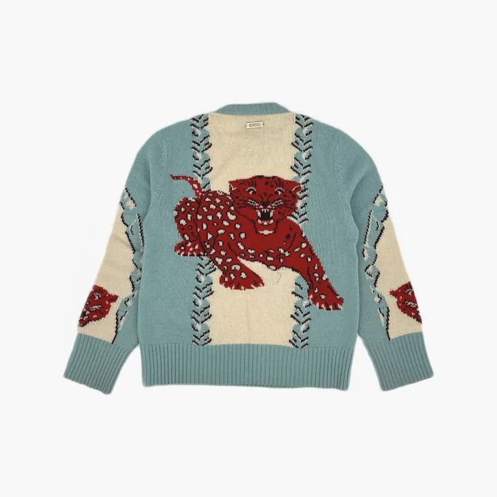 Gucci Gucci Sweater with Patterned Round Neckline Size US S / EU 44-46 / 1 - 3 Thumbnail