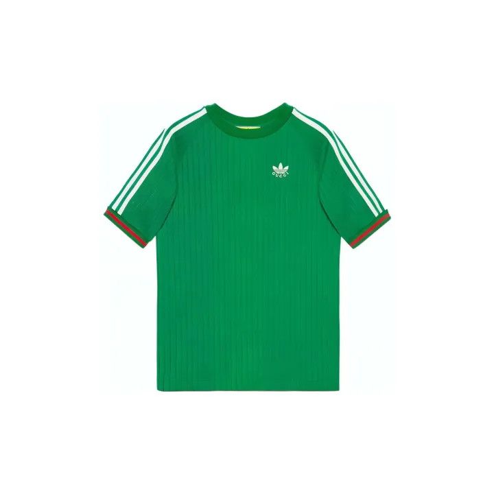 Gucci Gucci x Adidas Striped Short Sleeve T-Shirt Size US S / EU 44-46 / 1 - 2 Thumbnail