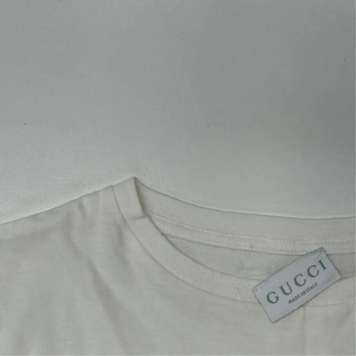Gucci Gucci Kids White Logo T-Shirt Size US M / EU 48-50 / 2 - 2 Thumbnail