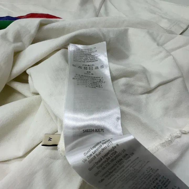 Gucci Gucci SS23 White Graphic Short Sleeve T-Shirt Size US M / EU 48-50 / 2 - 5 Thumbnail