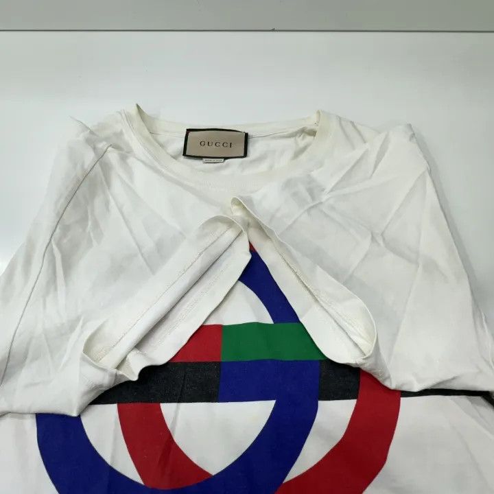 Gucci Gucci SS23 White Graphic Short Sleeve T-Shirt Size US M / EU 48-50 / 2 - 8 Thumbnail
