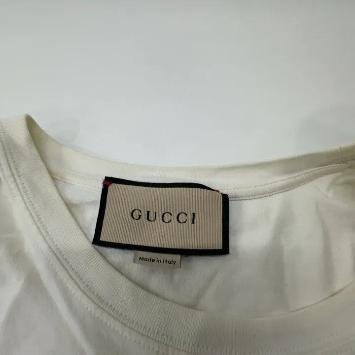 Gucci Gucci SS23 White Graphic Short Sleeve T-Shirt Size US M / EU 48-50 / 2 - 6 Thumbnail