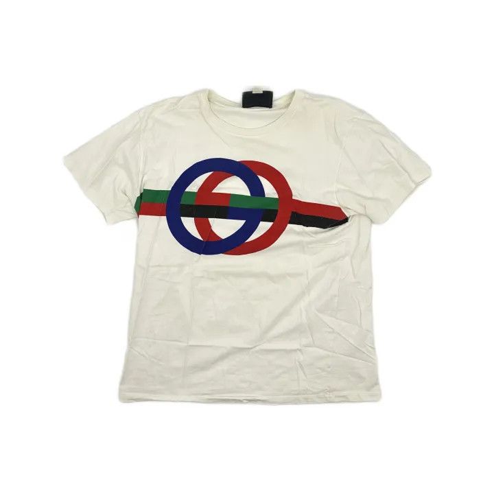 Gucci Gucci SS23 White Graphic Short Sleeve T-Shirt Size US M / EU 48-50 / 2 - 2 Thumbnail