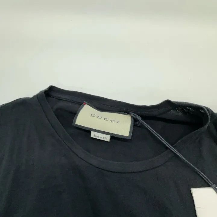Gucci Gucci Black Logo Print Short Sleeve T-Shirt Size US M / EU 48-50 / 2 - 8 Thumbnail