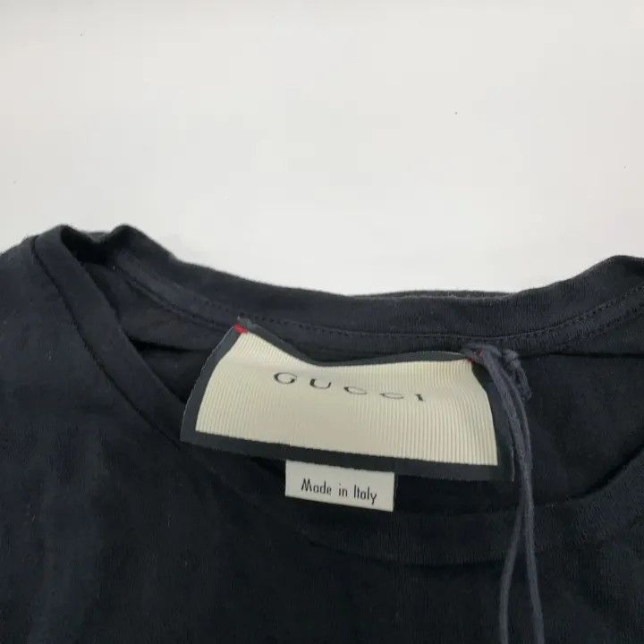Gucci Gucci Black Logo Print Short Sleeve T-Shirt Size US M / EU 48-50 / 2 - 6 Thumbnail