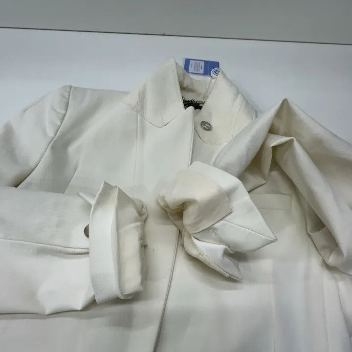 Gucci Gucci Floral Lined White Long Sleeve Blazer Size US M / EU 48-50 / 2 - 13 Thumbnail