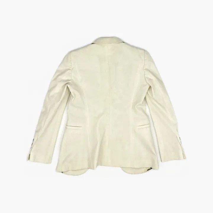 Gucci Gucci Floral Lined White Long Sleeve Blazer Size US M / EU 48-50 / 2 - 3 Thumbnail