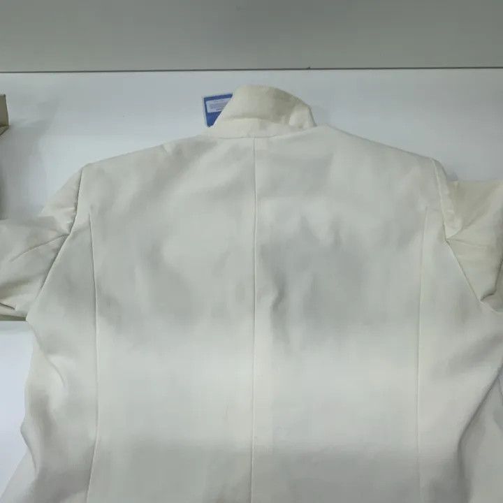 Gucci Gucci Floral Lined White Long Sleeve Blazer Size US M / EU 48-50 / 2 - 16 Thumbnail