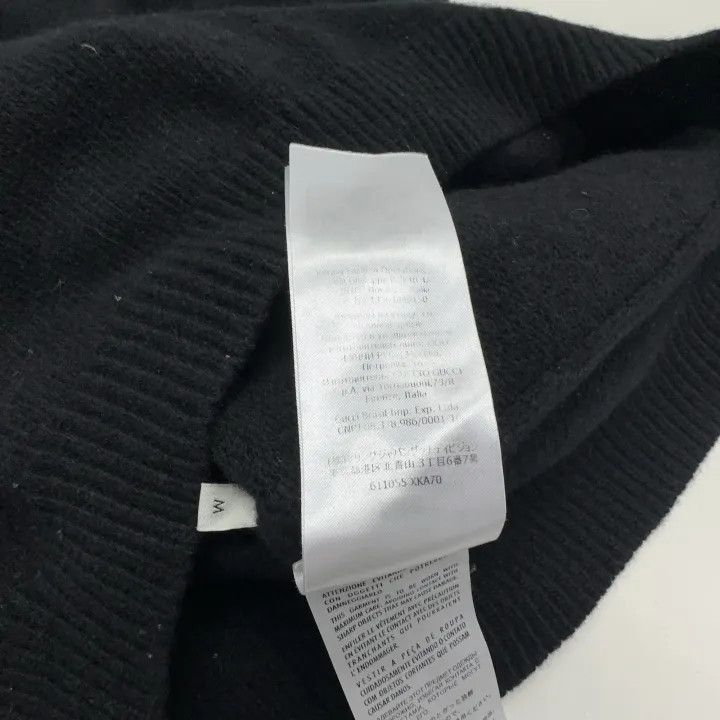 Gucci Gucci Black Crewneck Sweater with Logo Design Size US M / EU 48-50 / 2 - 5 Thumbnail