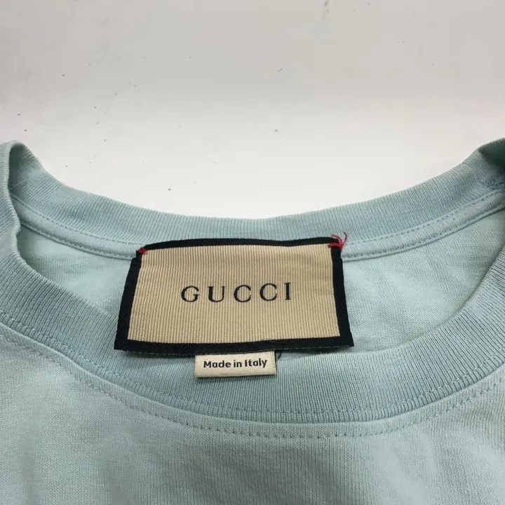 Gucci Gucci Logo Printed Casual Short Sleeve T-shirt Size US L / EU 52-54 / 3 - 4 Thumbnail