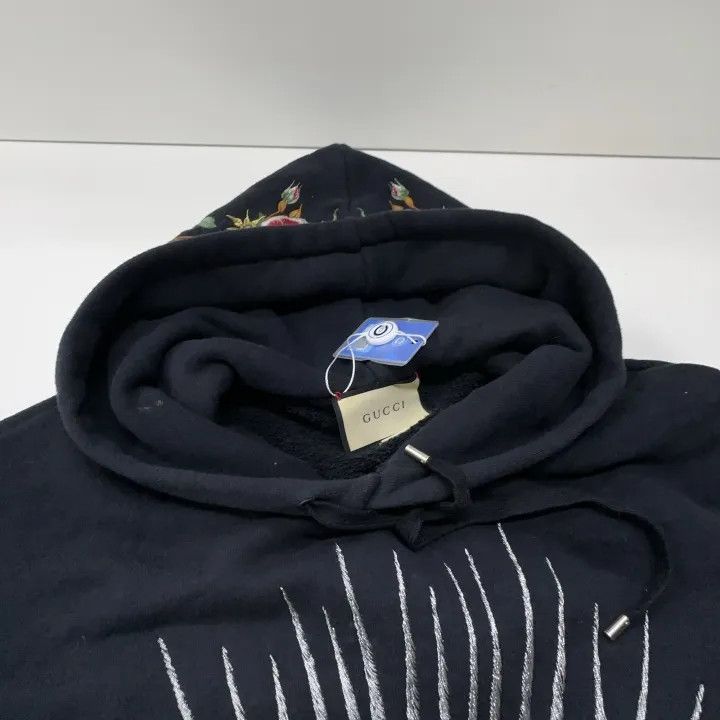 Gucci Gucci Embroidered Hooded Sweatshirt for Casual Wear Size US S / EU 44-46 / 1 - 8 Thumbnail