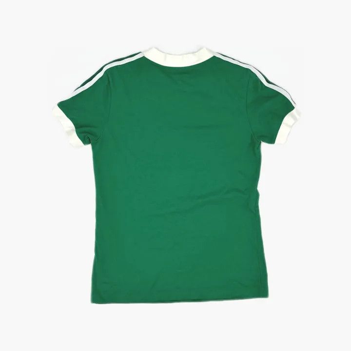 Gucci Gucci x adidas Green Logo V-Neck T-Shirt Size US S / EU 44-46 / 1 - 3 Thumbnail