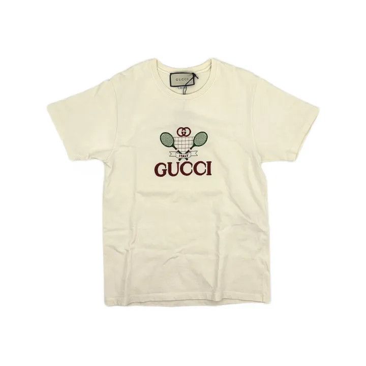 Gucci Gucci Embroidered Casual Crew Neck T-Shirt Size US XXS / EU 40 - 2 Thumbnail